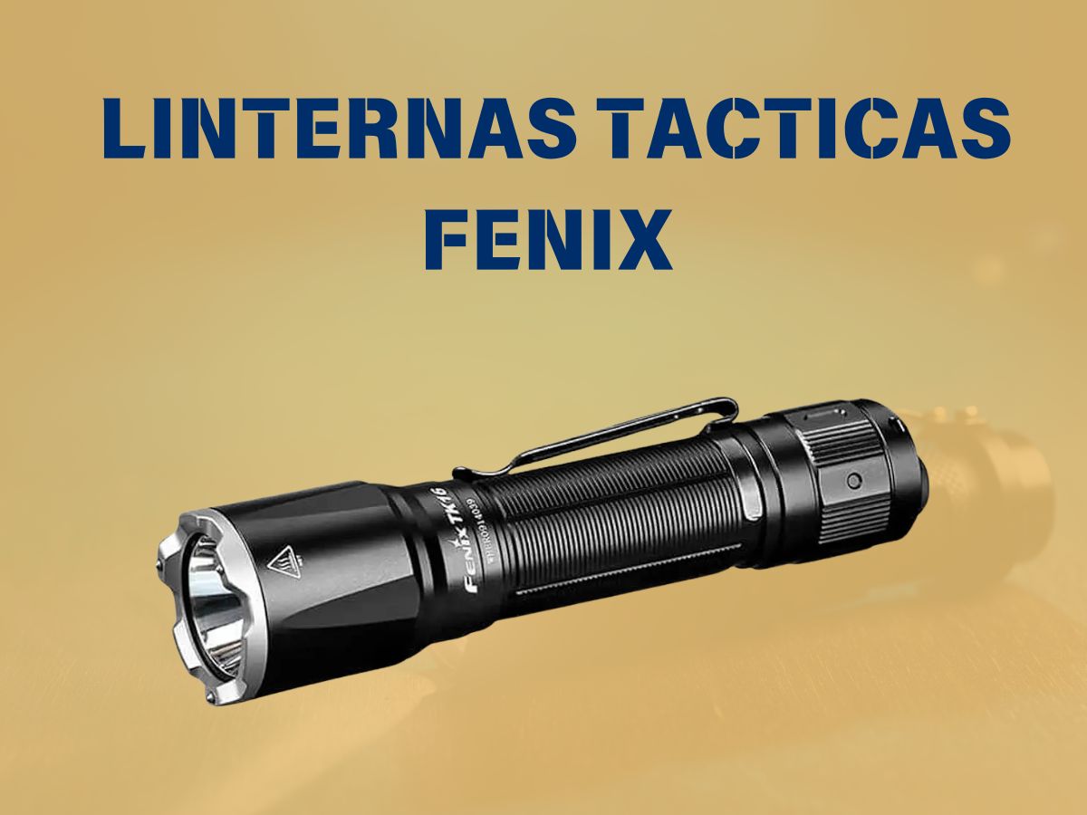 Linterna tactica fenix para policias y militares