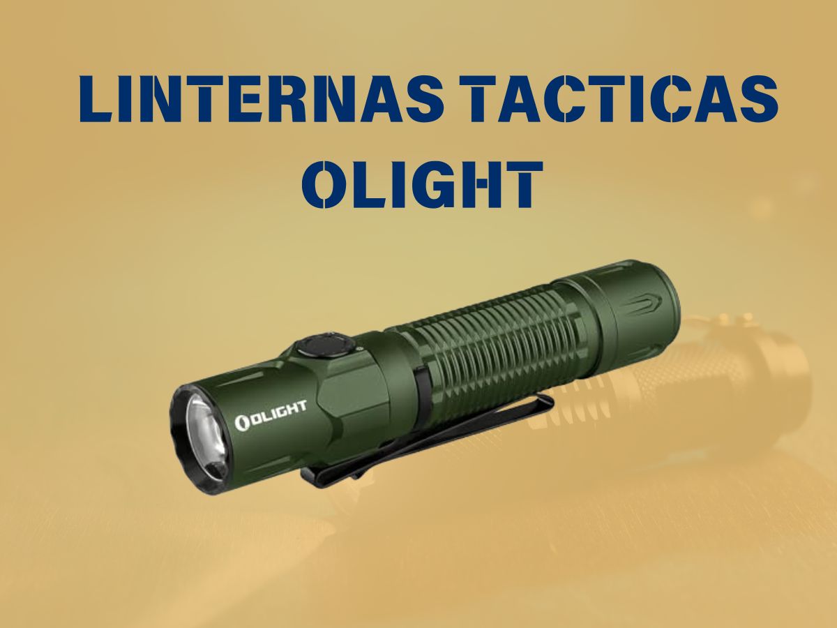 Linterna tactica olight para policias, militares y seguridad privada