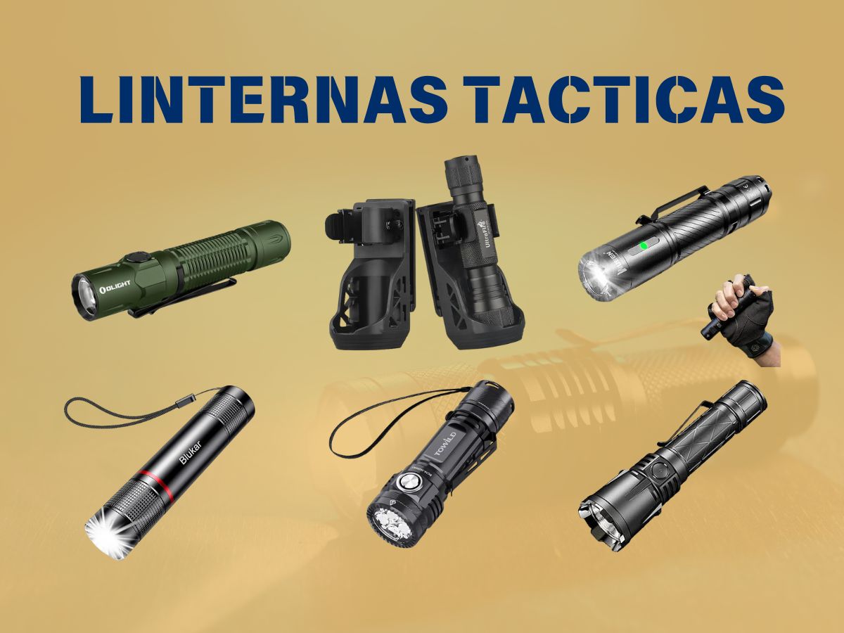 Marcas de linternas tácticas policiales y militares